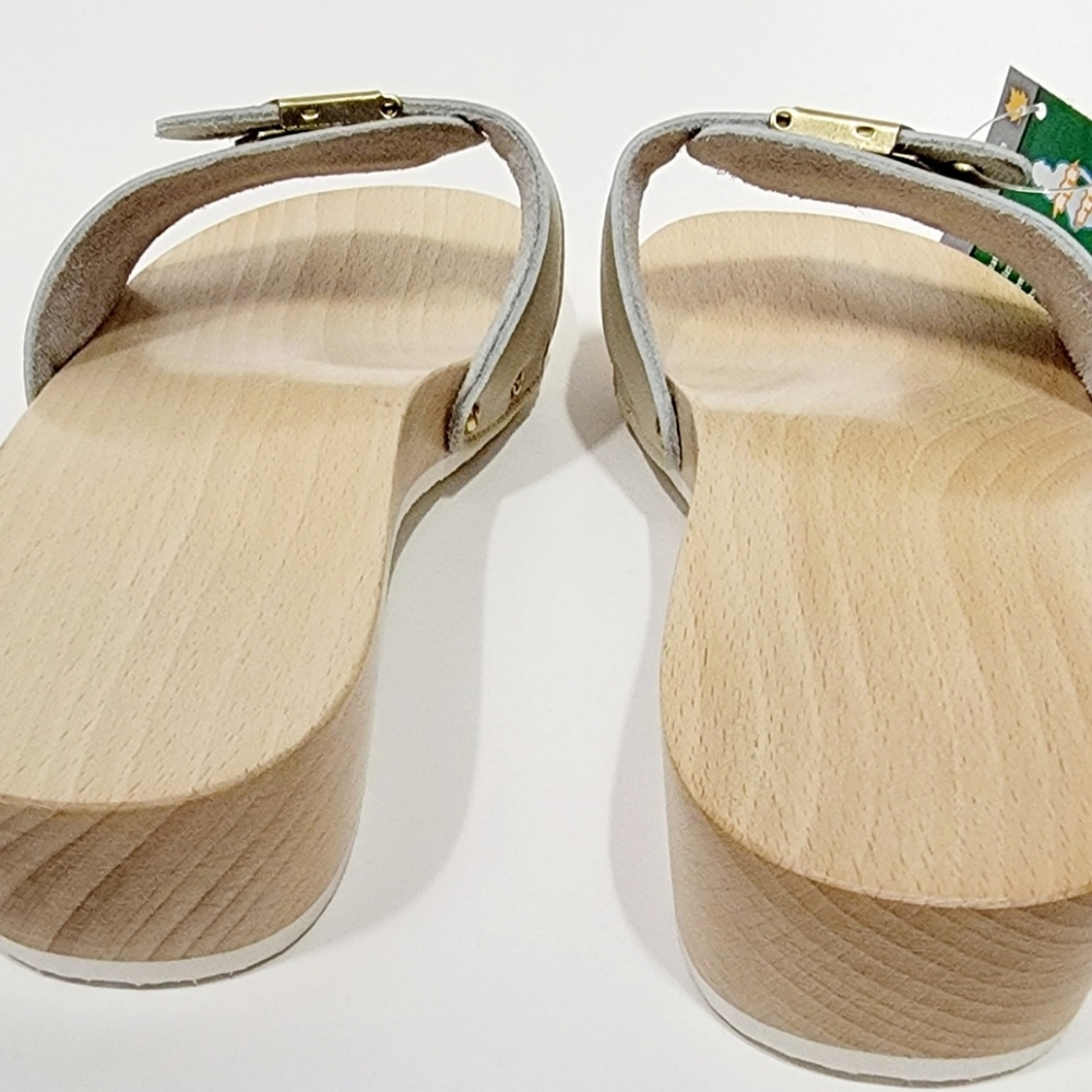 Dr Scholls "STYLE " WOODEN CLOGS - Picture 3 of 7